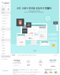 투비소프트 국문 인증 화면