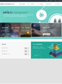 OPIS 원전안전운영정보시스템(국문) 인증 화면